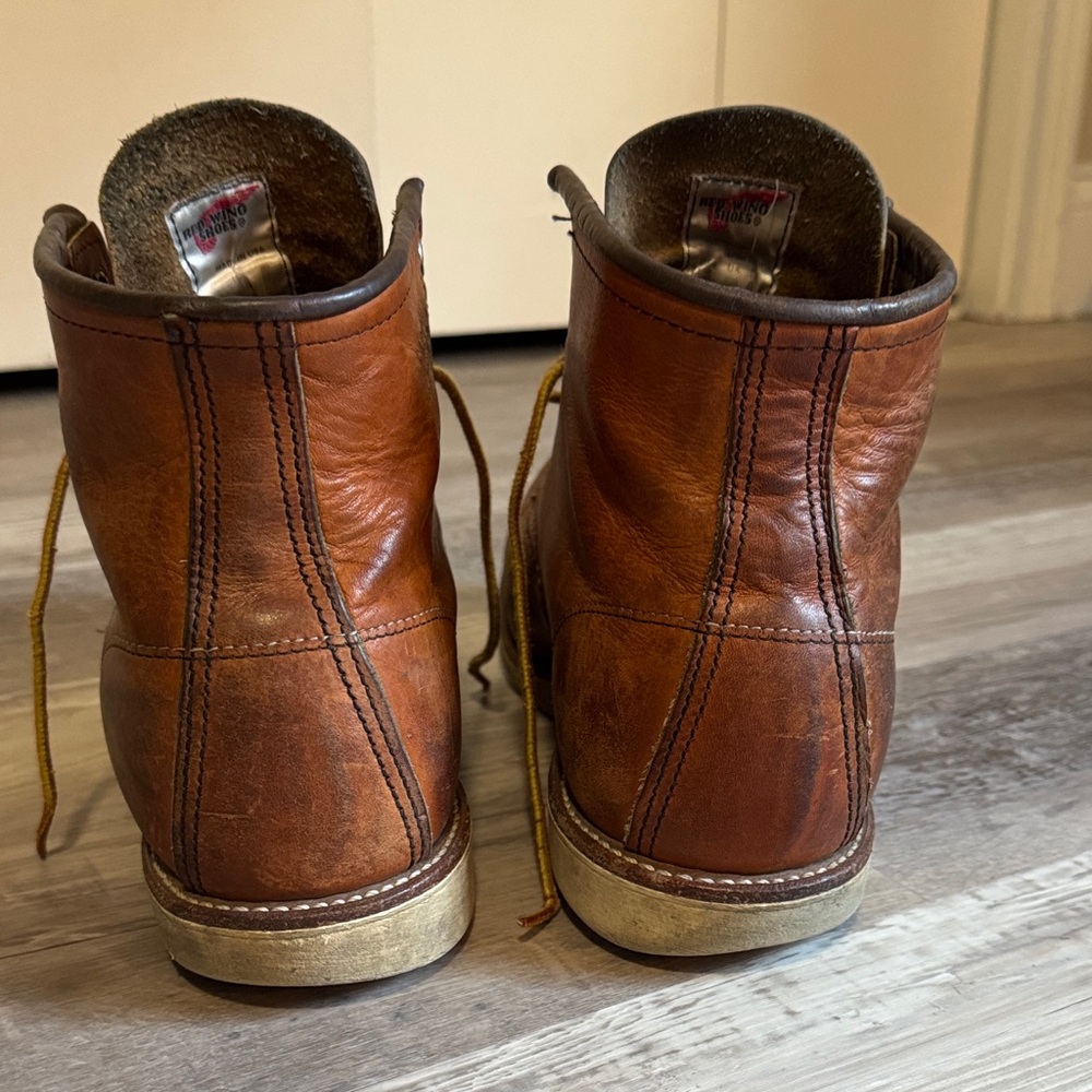 Red Wing Moc Toe Boots View 2